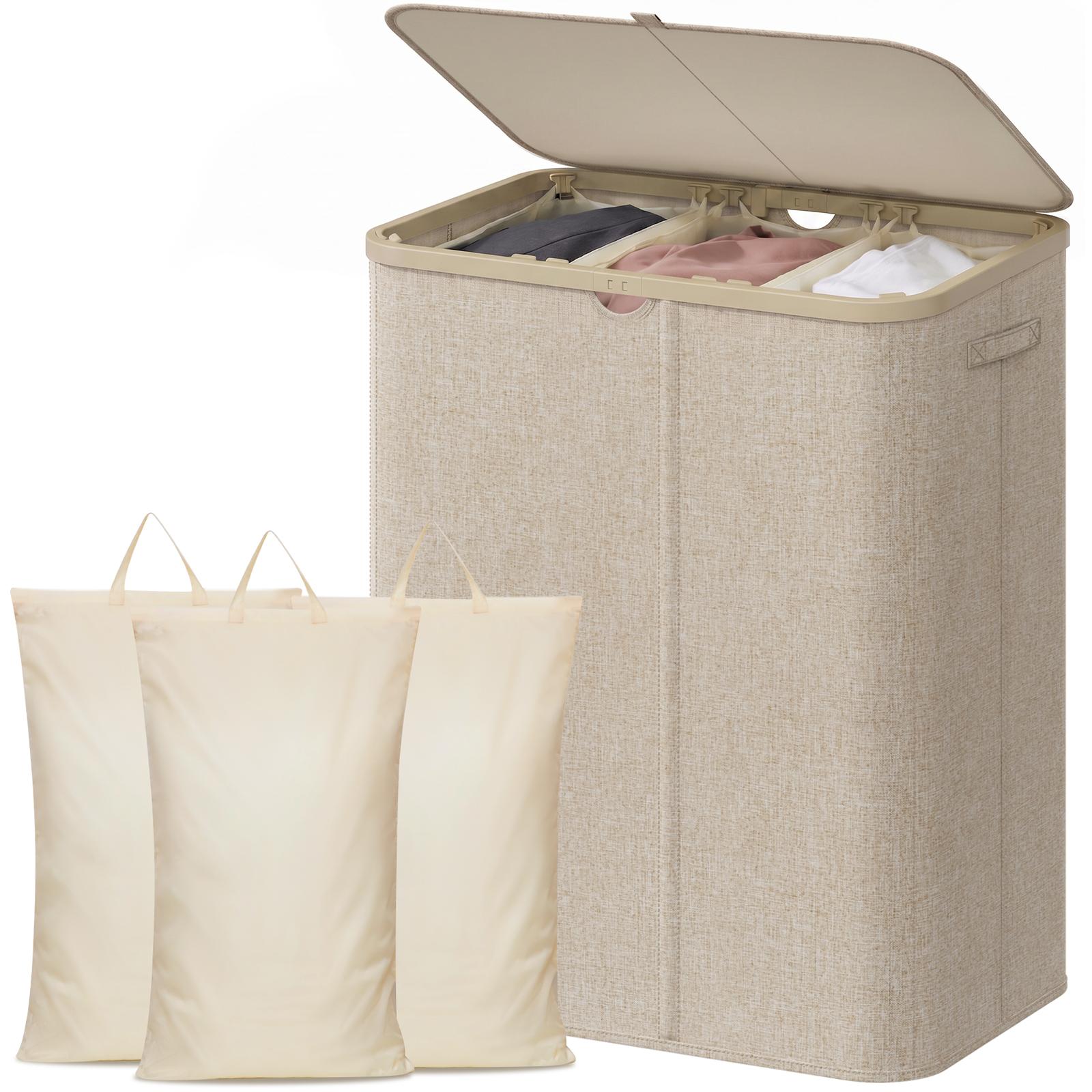 Home Essentials Bathroom Storage - Ekstra Büyük Plastik Çamaşır Sepeti 110L