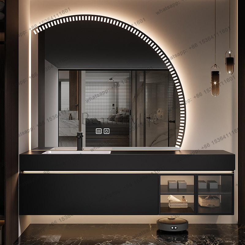 Home Bathroom Vanity Combo - LJYOrganizer Parfüm Banyo Dolabı Duvar Büfesi