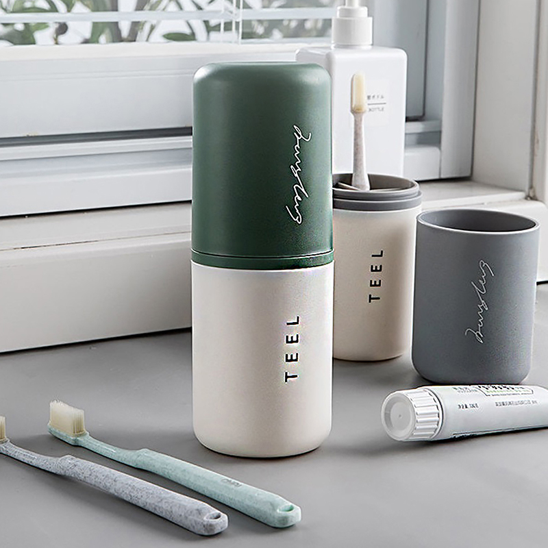Home Edit Bathroom Storage - 1 adet taşınabilir diş fırçası tutucu