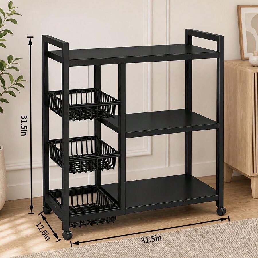 Home Edit Bathroom Storage - 1 adet Mobil Depolama Rafı, Ayarlanabilir