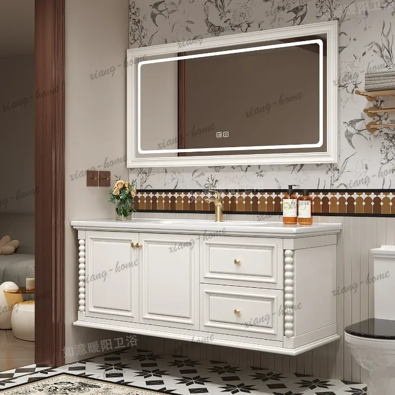 Ahşap Küçük Banyo Dolabı, Duva - Home Bathroom Vanity Combo incelemesi ve fiyatı