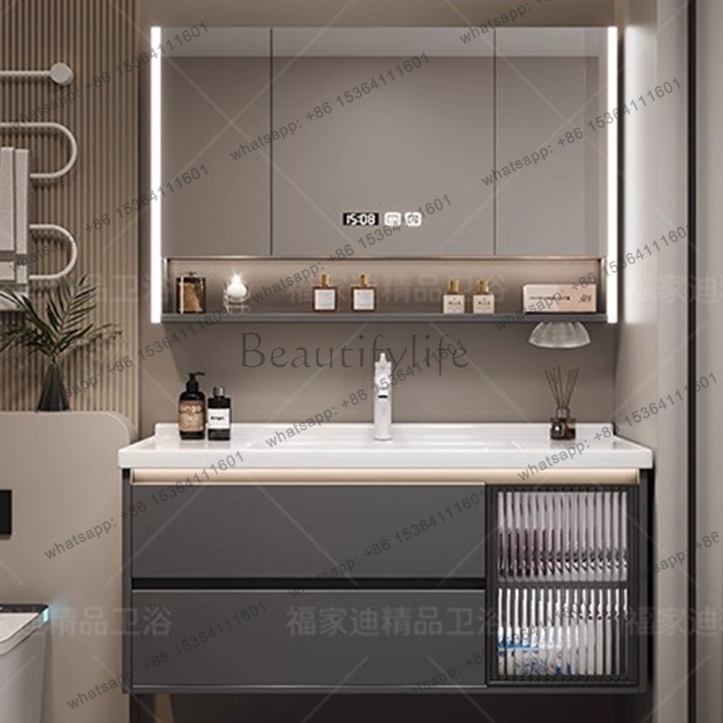 X4 Modern Lüks Banyo Dolabı Or - Home Bathroom Vanity Combo incelemesi ve fiyatı