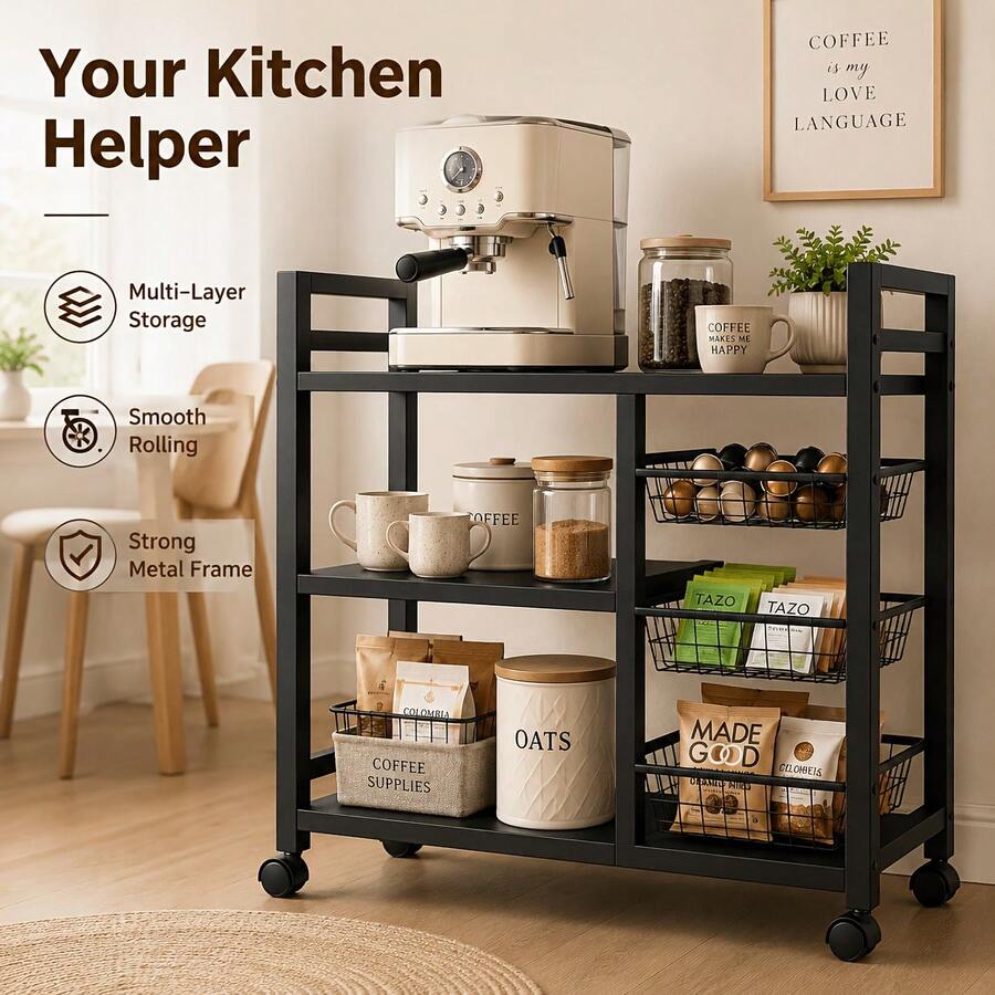 1 adet Mobil Depolama Rafı, Ay - Home Edit Bathroom Storage incelemesi ve fiyatı